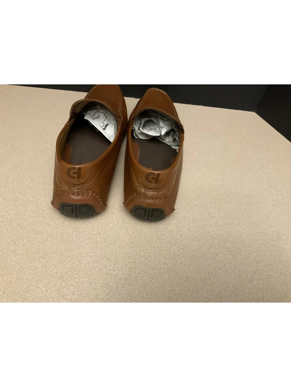 Mens Cole Haan Markman Plain Leather Driving Slip On Loafers. Size 11M. Nice!!!